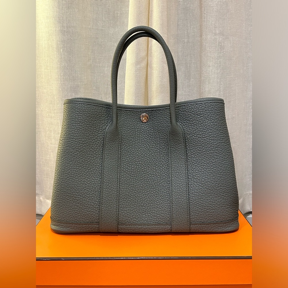 Hermes Garden Party 30 Vert Amande